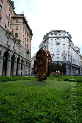 Disco Solare di Arnaldo Pomodoro @Milano_ www.culturefor.com